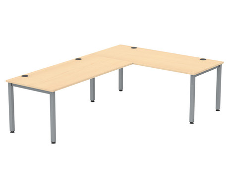 Flexeo Schreibtisch (Breite 180 cm) mit Anbau Schreibtisch (Breite 180 cm) mit Anbau 1 (Zoom)