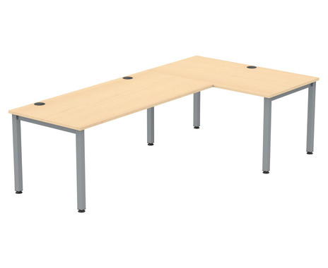 Flexeo Schreibtisch (Breite 140 cm) mit Anbau Schreibtisch (Breite 140 cm) mit Anbau 1 (Zoom)