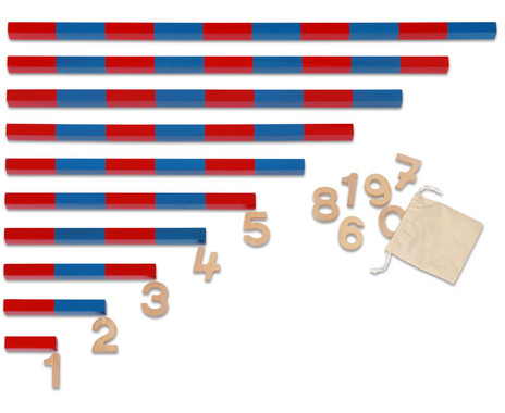 Betzold Große numerische Stangen Große numerische Stangen 1 (Zoom)