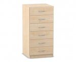 Flexeo Schrank, 6 kleine Schubladen, Breite 48,1 cm