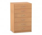 Flexeo Schrank, 6 kleine Schubladen, Breite 64,1 cm  (Zoom)