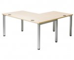 Flexeo Schreibtisch (Breite 160 cm) mit Anbau  (Zoom)