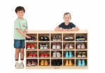 Wisdom Kindergarten Schuhregal fr 20 Paar Schuhe