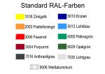 Wagner Aufsatzregal einfach, für Halbschuhe lieferbare Stahlfarben (Zoom)