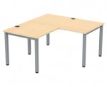 Flexeo Schreibtisch (Breite 140 cm) mit Anbau Schreibtisch (Breite 140 cm) mit Anbau 2 (Zoom)