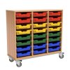 Conen Schrank mit 24 flachen S ...