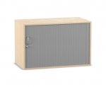 Flexeo Rollladen-Aufsatzschrank, 2 Fächer, Breite 94,4 cm  (Zoom)