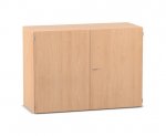 Flexeo Aufsatzschrank, 6 Fächer, 2 Türen, Breite 126,4 cm  (Zoom)