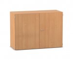 Flexeo Aufsatzschrank, 6 Fächer, 2 Türen, Breite 126,4 cm  (Zoom)