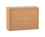 Flexeo Aufsatzschrank, 6 Fächer, 2 Türen, Breite 126,4 cm  (Zoom)