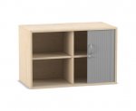 Flexeo Rollladen-Aufsatzschrank, 4 Fcher, Breite 94,4 cm