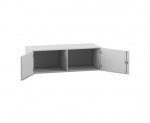 Flexeo Aufsatzschrank, 2 Fächer, 2 Türen, Breite 126,4 cm  (Zoom)