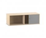 Flexeo Rollladen-Aufsatzschrank, 2 Fcher, Breite 126,4 cm