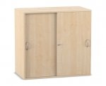 Flexeo Aufsatzschrank, 3 Fächer, Schiebetüren, Breite 94,4 cm  (Zoom)