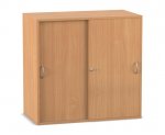 Flexeo Aufsatzschrank, 3 Fächer, Schiebetüren, Breite 94,4 cm  (Zoom)