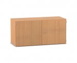 Flexeo Aufsatzschrank, 4 Fächer, 2 Türen, Breite 126,4 cm  (Zoom)