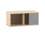 Flexeo Rollladen-Aufsatzschrank, 2 Fcher, Breite 94,4 cm