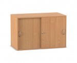 Flexeo Aufsatzschrank, 4 Fächer, Schiebetüren, Breite 94,4 cm  (Zoom)