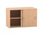 Flexeo Aufsatzschrank, 4 Fächer, Schiebetüren, Breite 94,4 cm  (Zoom)