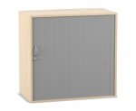 Flexeo Rollladen-Aufsatzschrank, 3 Fächer, Breite 94,4 cm  (Zoom)