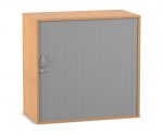 Flexeo Rollladen-Aufsatzschrank, 3 Fächer, Breite 94,4 cm  (Zoom)