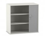 Flexeo Rollladen-Aufsatzschrank, 3 Fächer, Breite 94,4 cm  (Zoom)