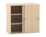 Flexeo Aufsatzschrank, 6 Fcher, Schiebetren, Breite 94,4 cm