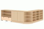 Dusyma Schrankkombination Florenz, Breite 429 cm